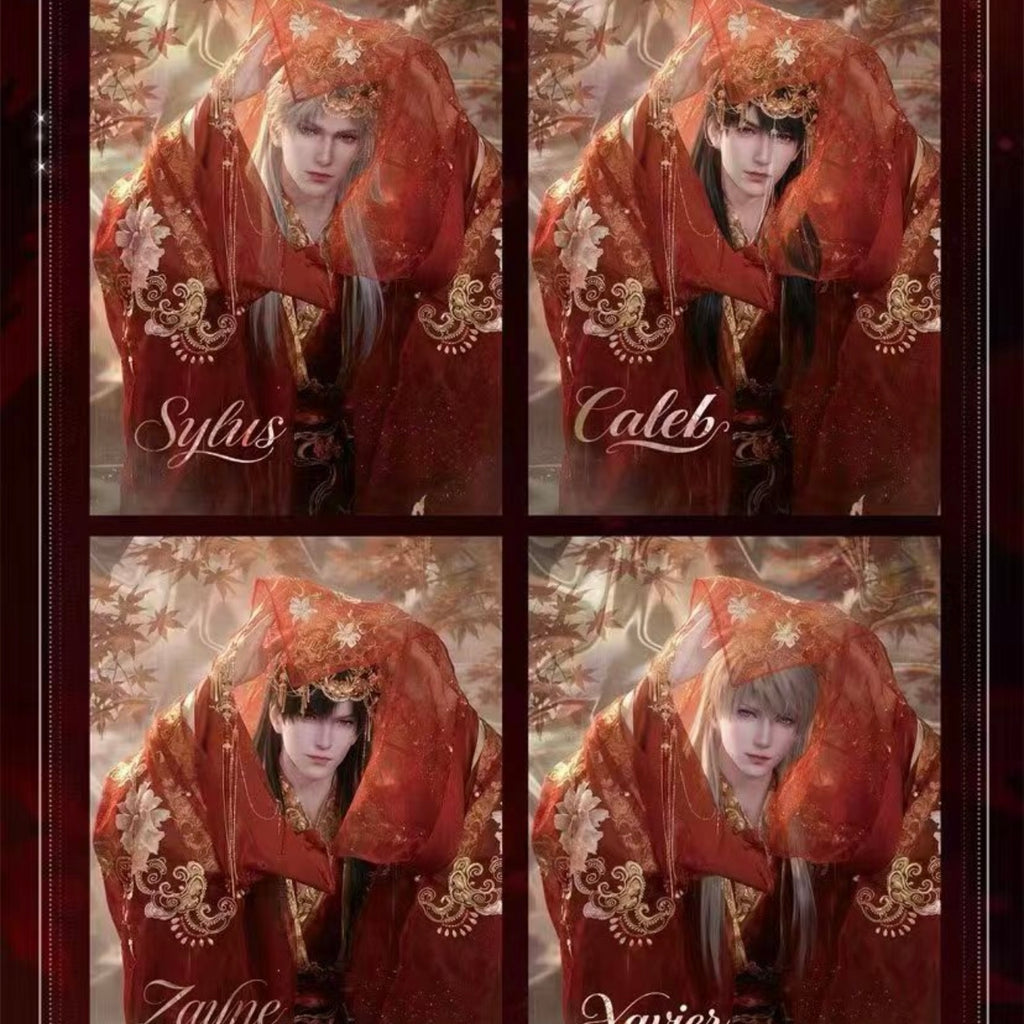[HUAKAI] Love and Deep Space LAD Amine Paper Card CCG Collection Trading Series Paper whole box 1SET 255bags 1bag 1pc Cards Ornament Gift Collection Sylus, Zayne, Rafayel, Xavier, Caleb
