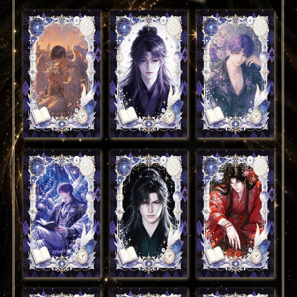 [TUMAO] Love and Deep Space LAD Amine Paper Card CCG Collection Trading Series Paper whole box 1SET 208bags 1bag 1pc Cards Ornament Gift Collection Sylus, Zayne, Rafayel, Xavier, Caleb