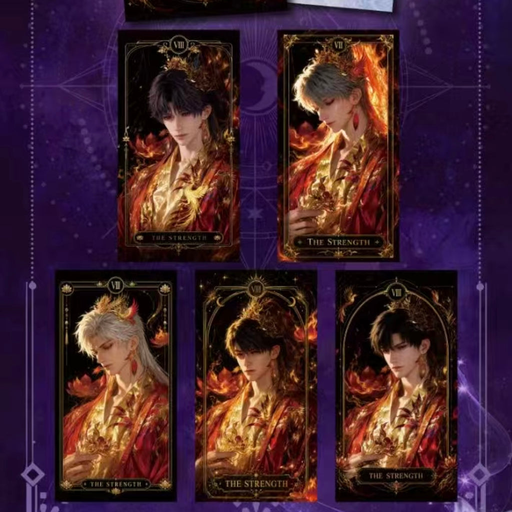 [XINGHE] Love and Deep Space LAD Amine Paper Tarot Card CCG Collection Trading Series Paper whole box 1SET 200bags 1bag 1pc Cards Ornament Gift Collection Sylus, Zayne, Rafayel, Xavier, Caleb