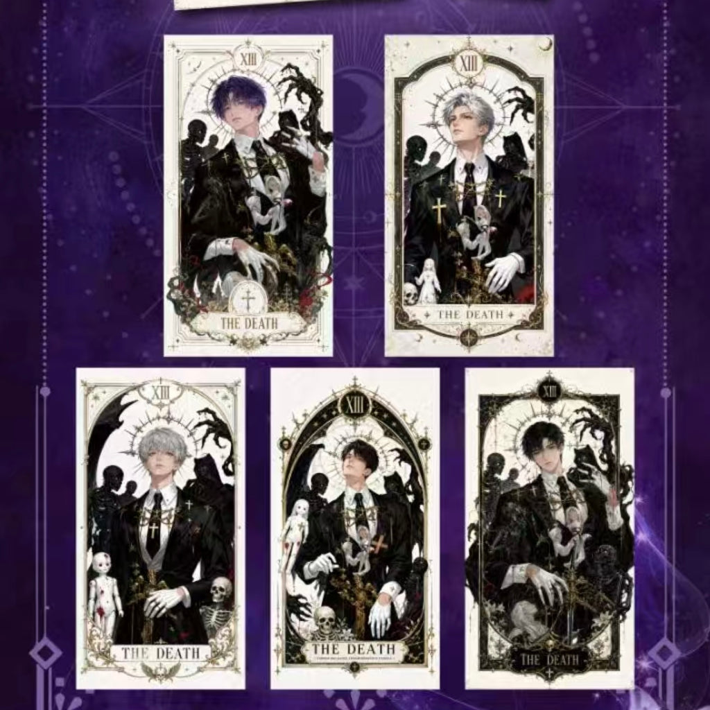 [XINGHE] Love and Deep Space LAD Amine Paper Tarot Card CCG Collection Trading Series Paper whole box 1SET 200bags 1bag 1pc Cards Ornament Gift Collection Sylus, Zayne, Rafayel, Xavier, Caleb