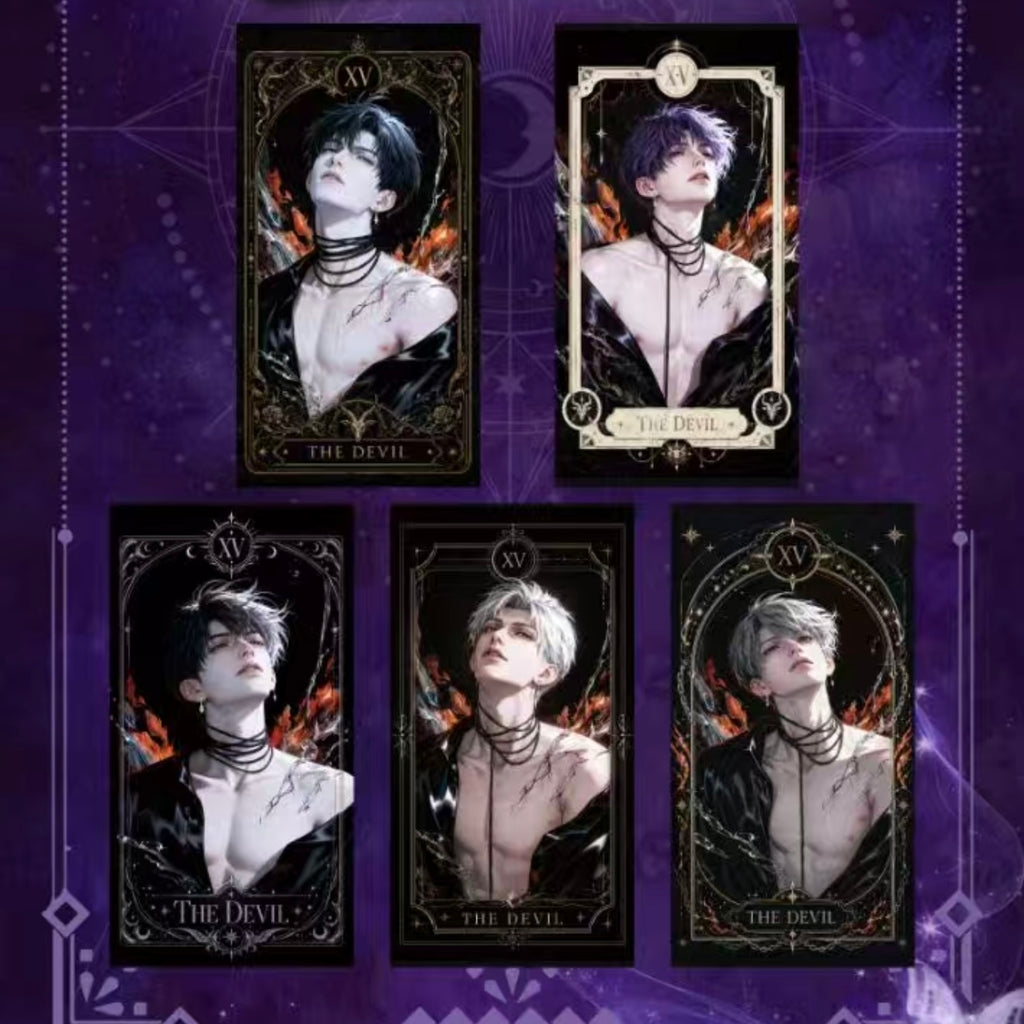 [XINGHE] Love and Deep Space LAD Amine Paper Tarot Card CCG Collection Trading Series Paper whole box 1SET 200bags 1bag 1pc Cards Ornament Gift Collection Sylus, Zayne, Rafayel, Xavier, Caleb
