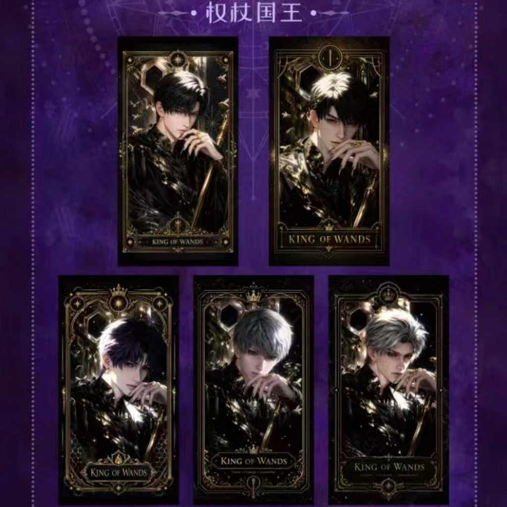 [XINGHE] Love and Deep Space LAD Amine Paper Tarot Card CCG Collection Trading Series Paper whole box 1SET 200bags 1bag 1pc Cards Ornament Gift Collection Sylus, Zayne, Rafayel, Xavier, Caleb