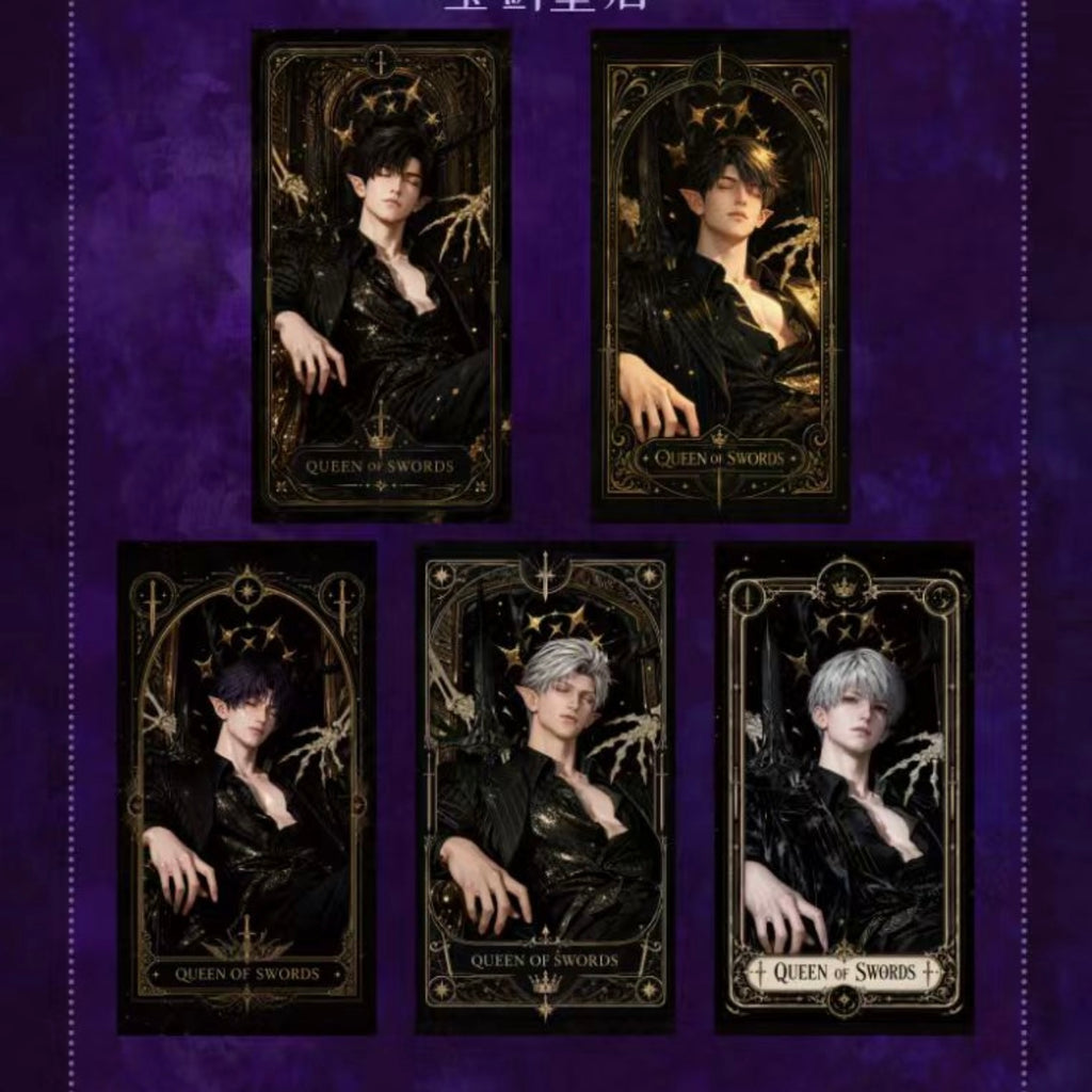 [XINGHE] Love and Deep Space LAD Amine Paper Tarot Card CCG Collection Trading Series Paper whole box 1SET 200bags 1bag 1pc Cards Ornament Gift Collection Sylus, Zayne, Rafayel, Xavier, Caleb