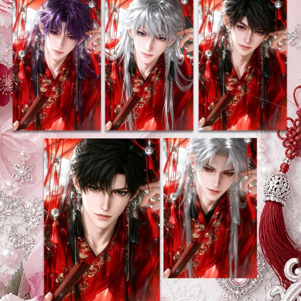 [TIANDOU V2] Love and Deep Space LAD Amine Paper Card CCG Collection Trading Series Paper whole box 1SET 100bags 1bag 1pc Cards Ornament Gift Collection Sylus, Zayne, Rafayel, Xavier, Caleb