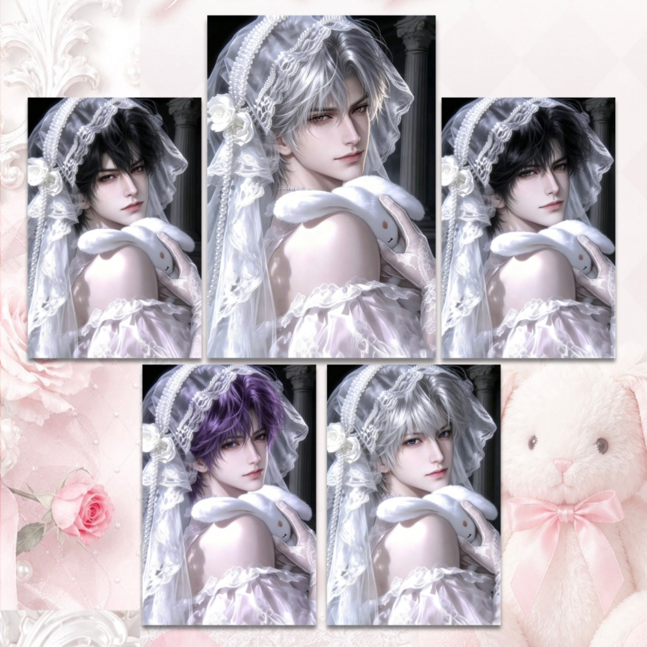 [TIANDOU V2] Love and Deep Space LAD Amine Paper Card CCG Collection Trading Series Paper whole box 1SET 100bags 1bag 1pc Cards Ornament Gift Collection Sylus, Zayne, Rafayel, Xavier, Caleb