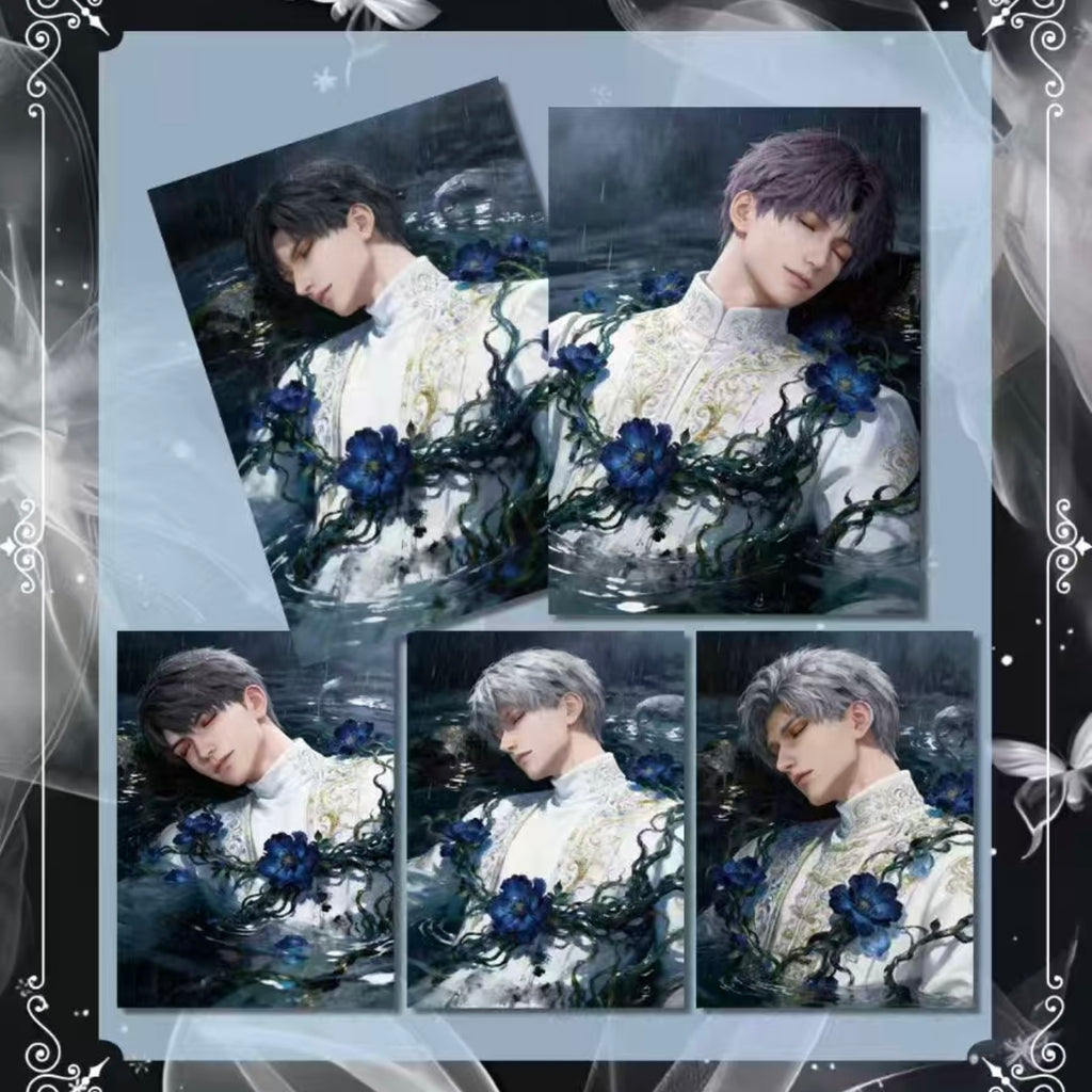 [XIANGYUE] Love and Deep Space LAD Amine Paper Card CCG Collection Trading Series Paper whole box 1SET 240bags 1bag 1pc Cards Ornament Gift Collection Sylus, Zayne, Rafayel, Xavier, Caleb