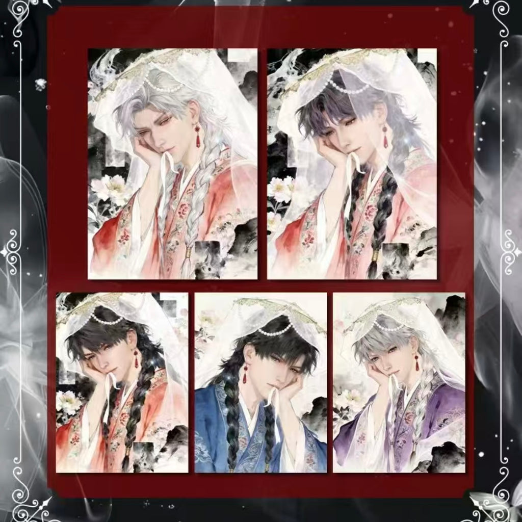 [XIANGYUE] Love and Deep Space LAD Amine Paper Card CCG Collection Trading Series Paper whole box 1SET 240bags 1bag 1pc Cards Ornament Gift Collection Sylus, Zayne, Rafayel, Xavier, Caleb