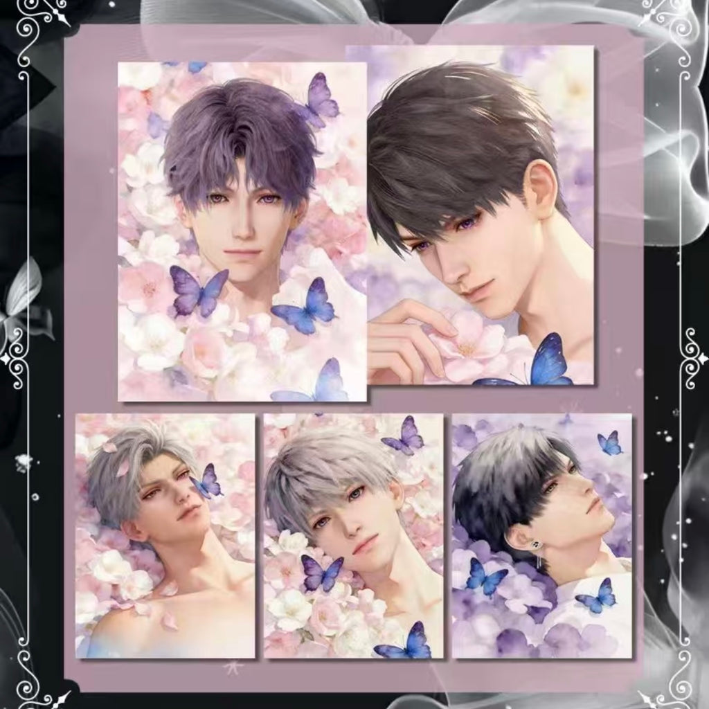 [XIANGYUE] Love and Deep Space LAD Amine Paper Card CCG Collection Trading Series Paper whole box 1SET 240bags 1bag 1pc Cards Ornament Gift Collection Sylus, Zayne, Rafayel, Xavier, Caleb