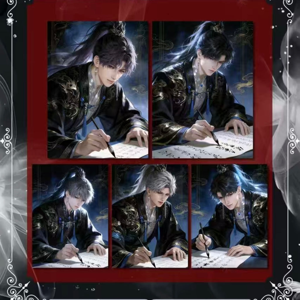 [XIANGYUE] Love and Deep Space LAD Amine Paper Card CCG Collection Trading Series Paper whole box 1SET 240bags 1bag 1pc Cards Ornament Gift Collection Sylus, Zayne, Rafayel, Xavier, Caleb