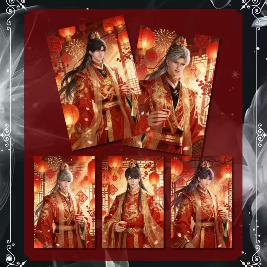 [XIANGYUE] Love and Deep Space LAD Amine Paper Card CCG Collection Trading Series Paper whole box 1SET 240bags 1bag 1pc Cards Ornament Gift Collection Sylus, Zayne, Rafayel, Xavier, Caleb