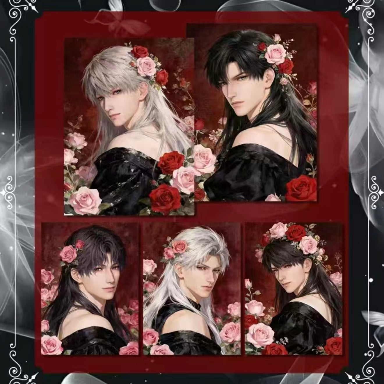 [XIANGYUE] Love and Deep Space LAD Amine Paper Card CCG Collection Trading Series Paper whole box 1SET 240bags 1bag 1pc Cards Ornament Gift Collection Sylus, Zayne, Rafayel, Xavier, Caleb