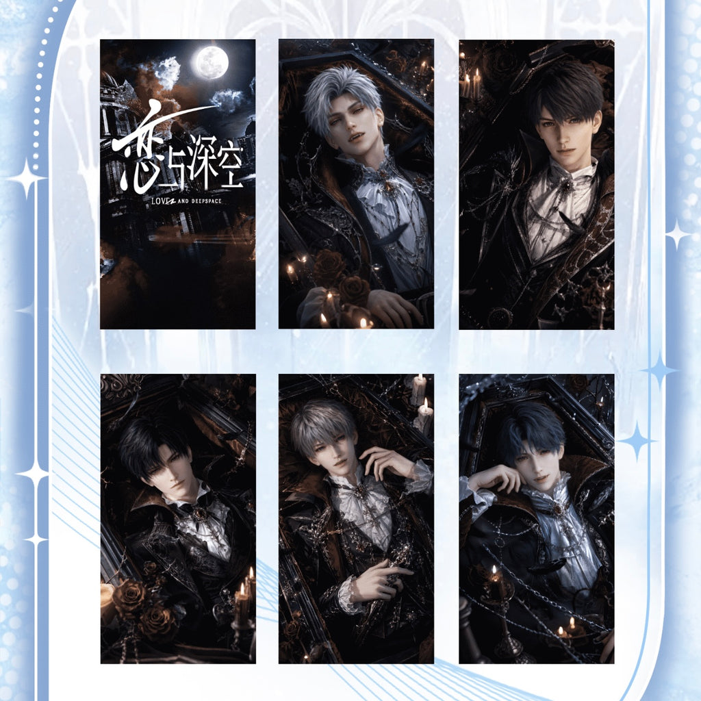 [QINGXIA V2] Love and Deep Space LAD Amine Paper Card CCG Collection Trading Series Paper whole box 1SET 200bags 1bag 1pc Cards Ornament Gift Collection Sylus, Zayne, Rafayel, Xavier, Caleb