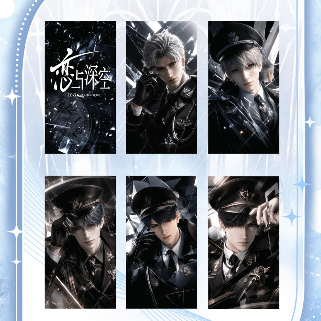 [QINGXIA V2] Love and Deep Space LAD Amine Paper Card CCG Collection Trading Series Paper whole box 1SET 200bags 1bag 1pc Cards Ornament Gift Collection Sylus, Zayne, Rafayel, Xavier, Caleb
