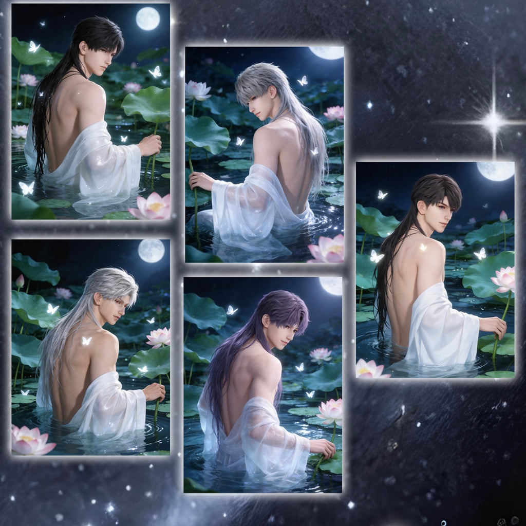 [CHUYU] Love and Deep Space LAD Amine Paper Card CCG Collection Trading Series Paper whole box 1SET 200bags 1bag 1pc Cards Ornament Gift Collection Sylus, Zayne, Rafayel, Xavier, Caleb