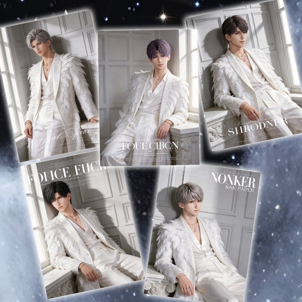 [CHUYU] Love and Deep Space LAD Amine Paper Card CCG Collection Trading Series Paper whole box 1SET 200bags 1bag 1pc Cards Ornament Gift Collection Sylus, Zayne, Rafayel, Xavier, Caleb