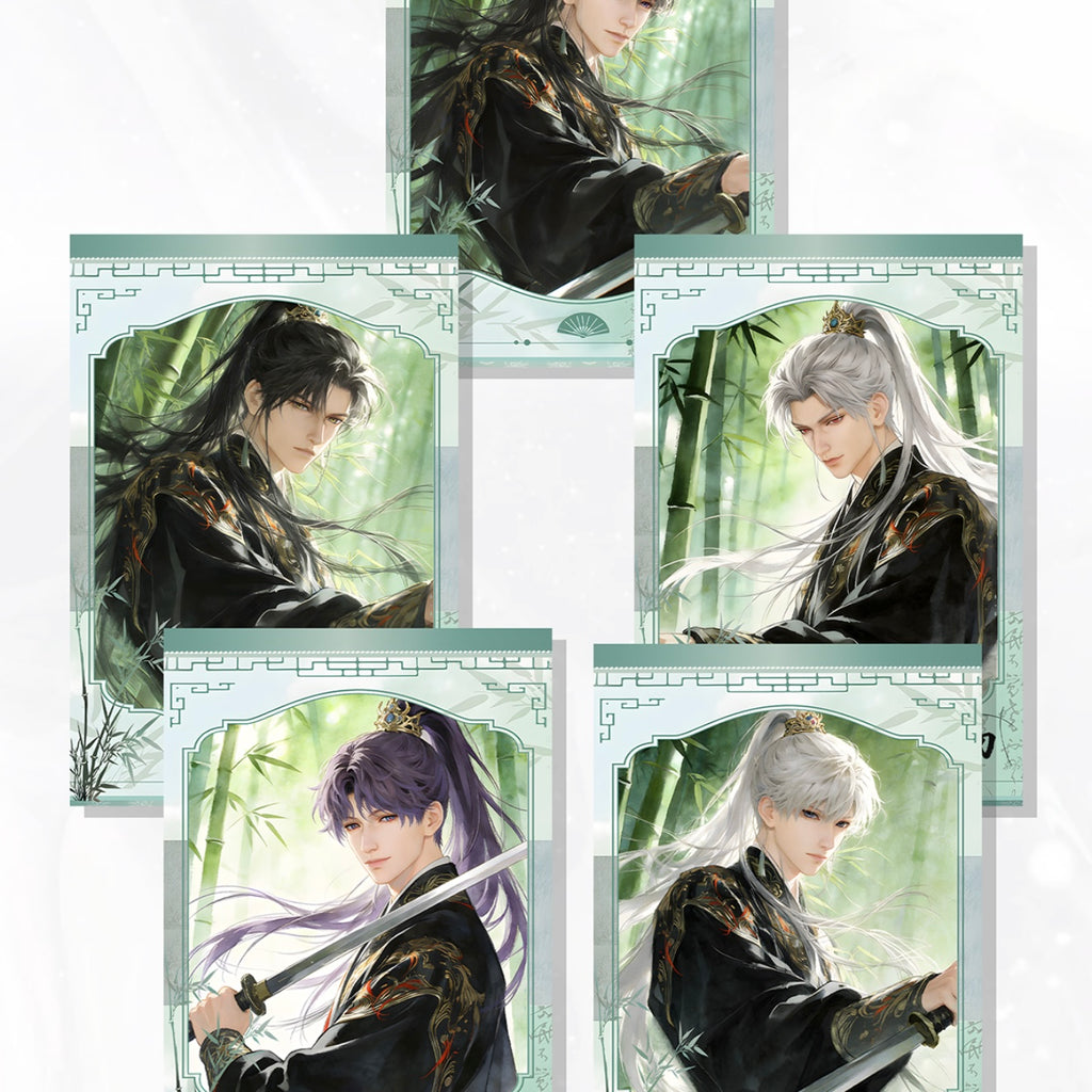 [LANGMAN] Love and Deep Space LAD Amine Paper Card CCG Collection Trading Series Paper whole box 1SET 120bags 1bag 1pc Cards Ornament Gift Collection Sylus, Zayne, Rafayel, Xavier, Caleb