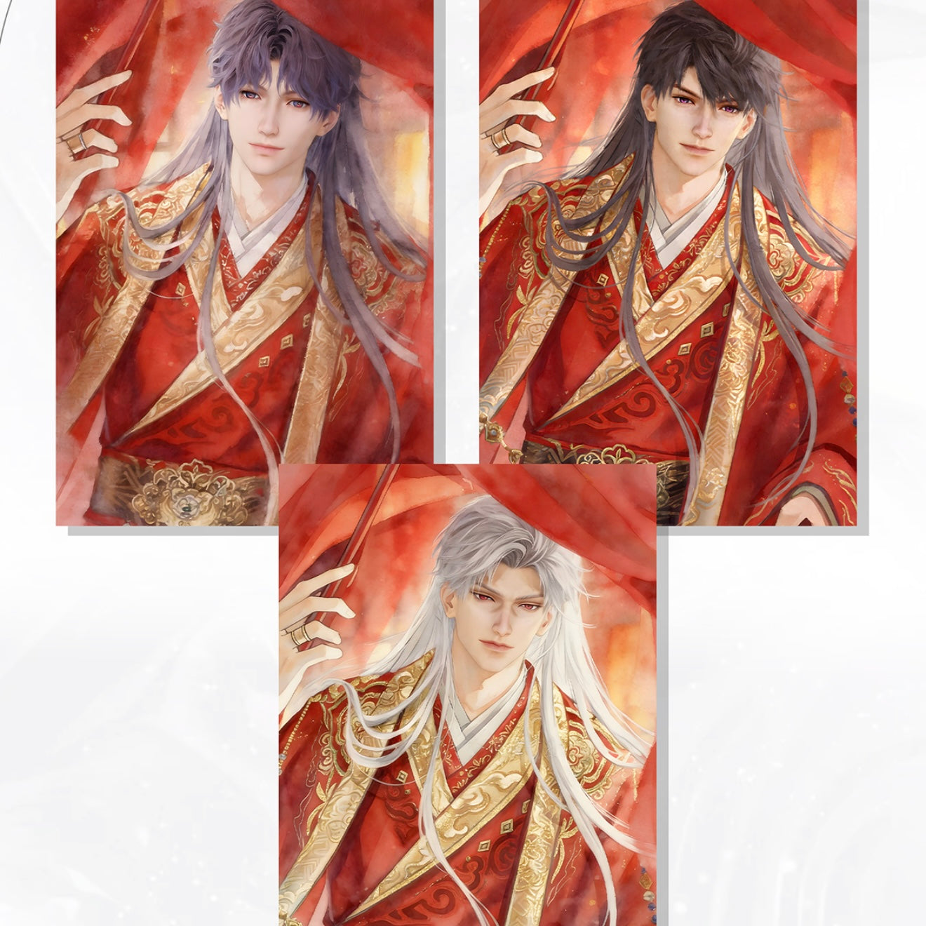 [LANGMAN] Love and Deep Space LAD Amine Paper Card CCG Collection Trading Series Paper whole box 1SET 120bags 1bag 1pc Cards Ornament Gift Collection Sylus, Zayne, Rafayel, Xavier, Caleb