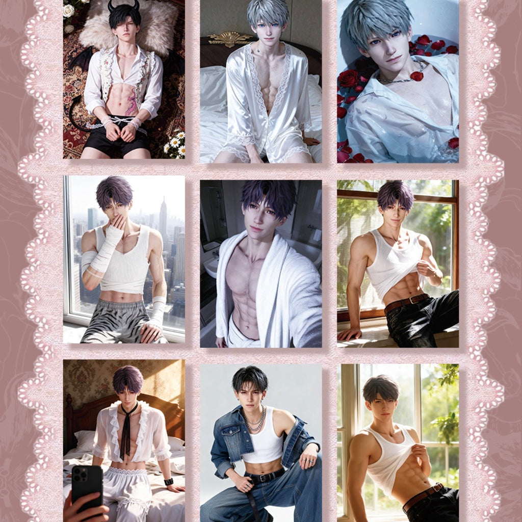 [CHENMI] Love and Deep Space LAD Amine Paper Card AB Case Graduated CCG Collection Trading Series Paper whole box 1SET 200bags 1bag 1pc Cards Ornament Gift Collection Sylus, Zayne, Rafayel, Xavier, Caleb