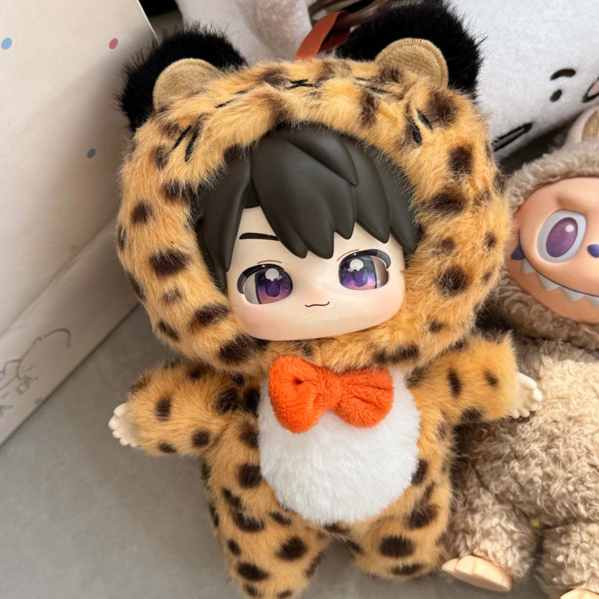 [preorder about 4-5 months LATUTU] LAD Love and Deep Space Amine Plush Keychain Pandant Series Confirmed Design whole set 5pcs plush Ornament Gift Collection Sylus, Zayane, Rafayel, Xavier, Caleb