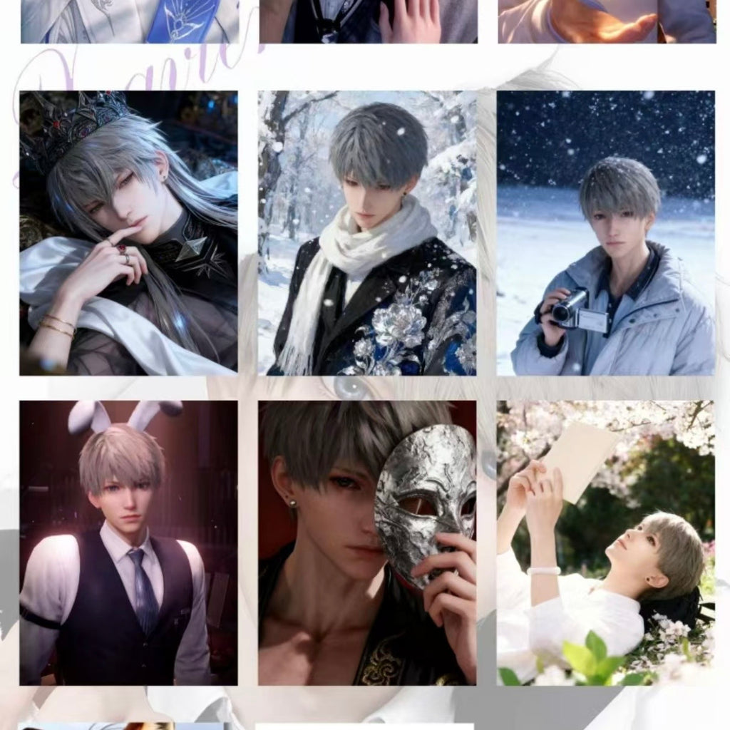 [CHENLUN V2] Love and Deep Space LAD Amine Paper Card CCG Collection Trading Series Paper whole box 1SET 160bags 1bag 1pc Cards Ornament Gift Collection Sylus, Zayne, Rafayel, Xavier, Caleb