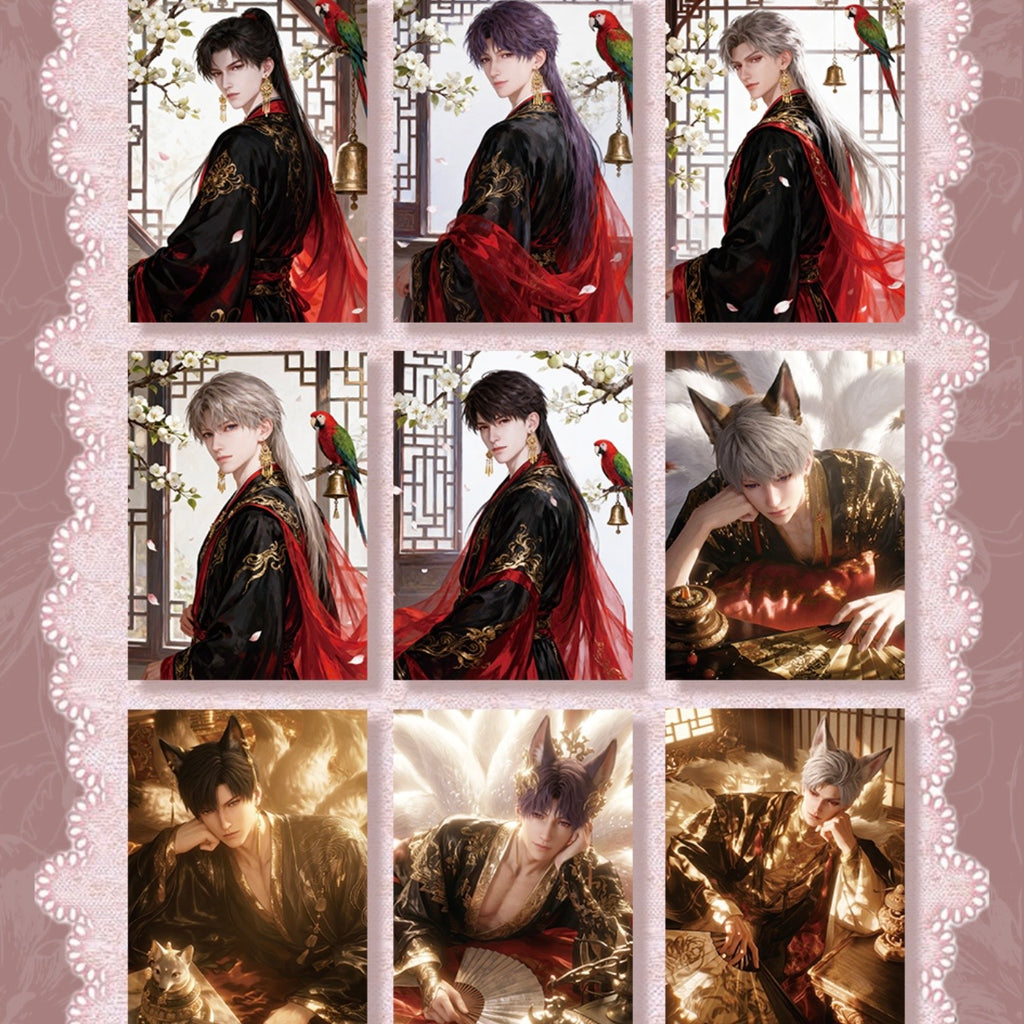 [CHENMI] Love and Deep Space LAD Amine Paper Card AB Case Graduated CCG Collection Trading Series Paper whole box 1SET 200bags 1bag 1pc Cards Ornament Gift Collection Sylus, Zayne, Rafayel, Xavier, Caleb