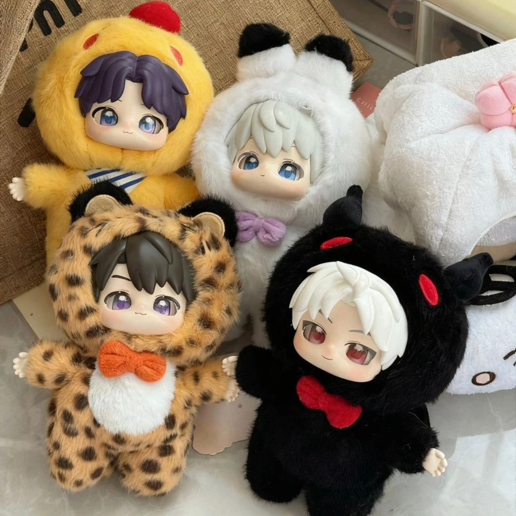 [preorder about 4-5 months LATUTU] LAD Love and Deep Space Amine Plush Keychain Pandant Series Confirmed Design whole set 5pcs plush Ornament Gift Collection Sylus, Zayane, Rafayel, Xavier, Caleb