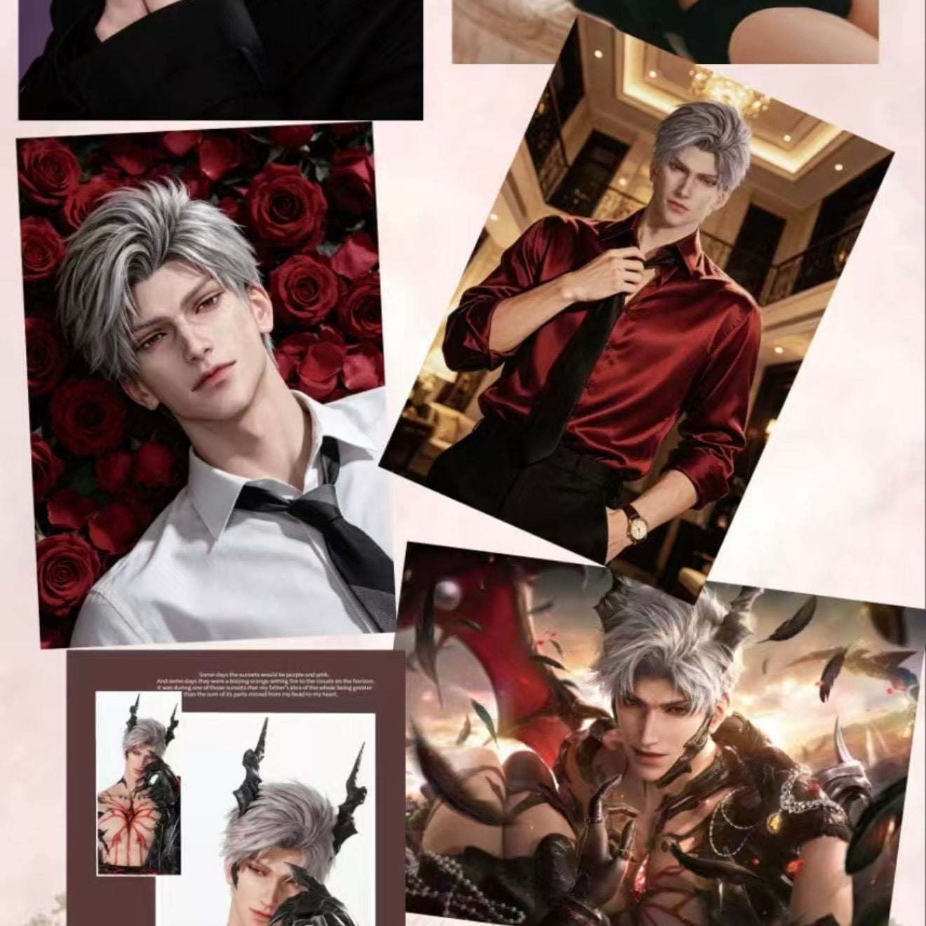 [ENXI] Love and Deep Space LAD Amine Paper Card CCG Collection Trading Series Paper whole box 1SET 200bags 1bag 1pc Cards Ornament Gift Collection Sylus, Zayne, Rafayel, Xavier, Calee
