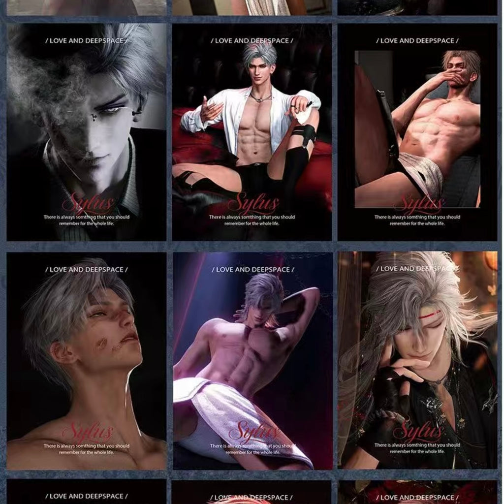 [MUSE] Love and Deep Space LAD Amine Paper Card CCG Collection Trading Series Paper whole box 1SET 250bags 1bag 1pc Cards Ornament Gift Collection Sylus, Zayne, Rafayel, Xavier, Caleb