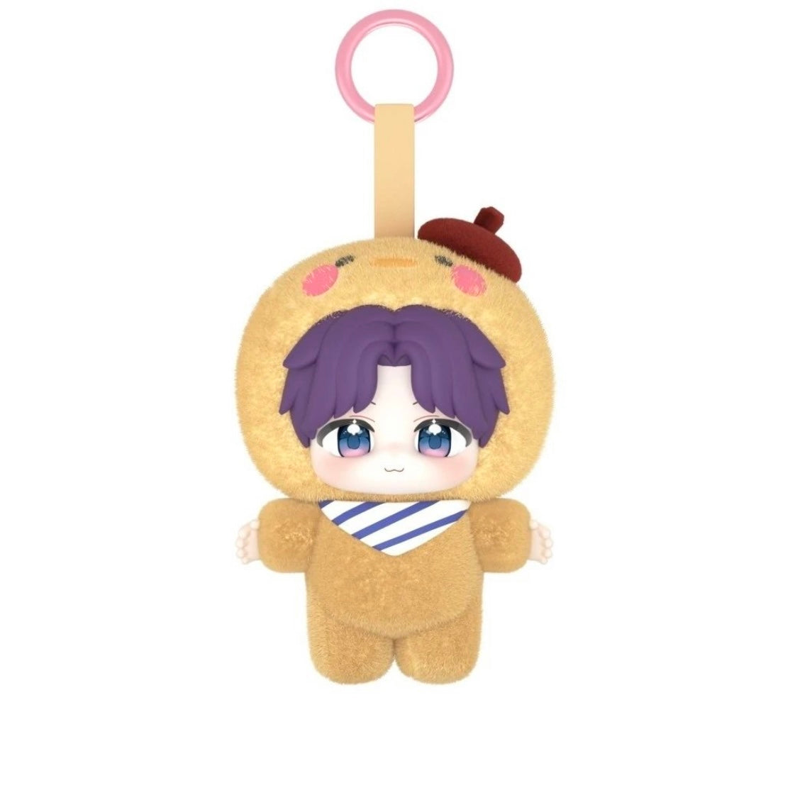 [preorder about 4-5 months LATUTU] LAD Love and Deep Space Amine Plush Keychain Pandant Series Confirmed Design whole set 5pcs plush Ornament Gift Collection Sylus, Zayane, Rafayel, Xavier, Caleb