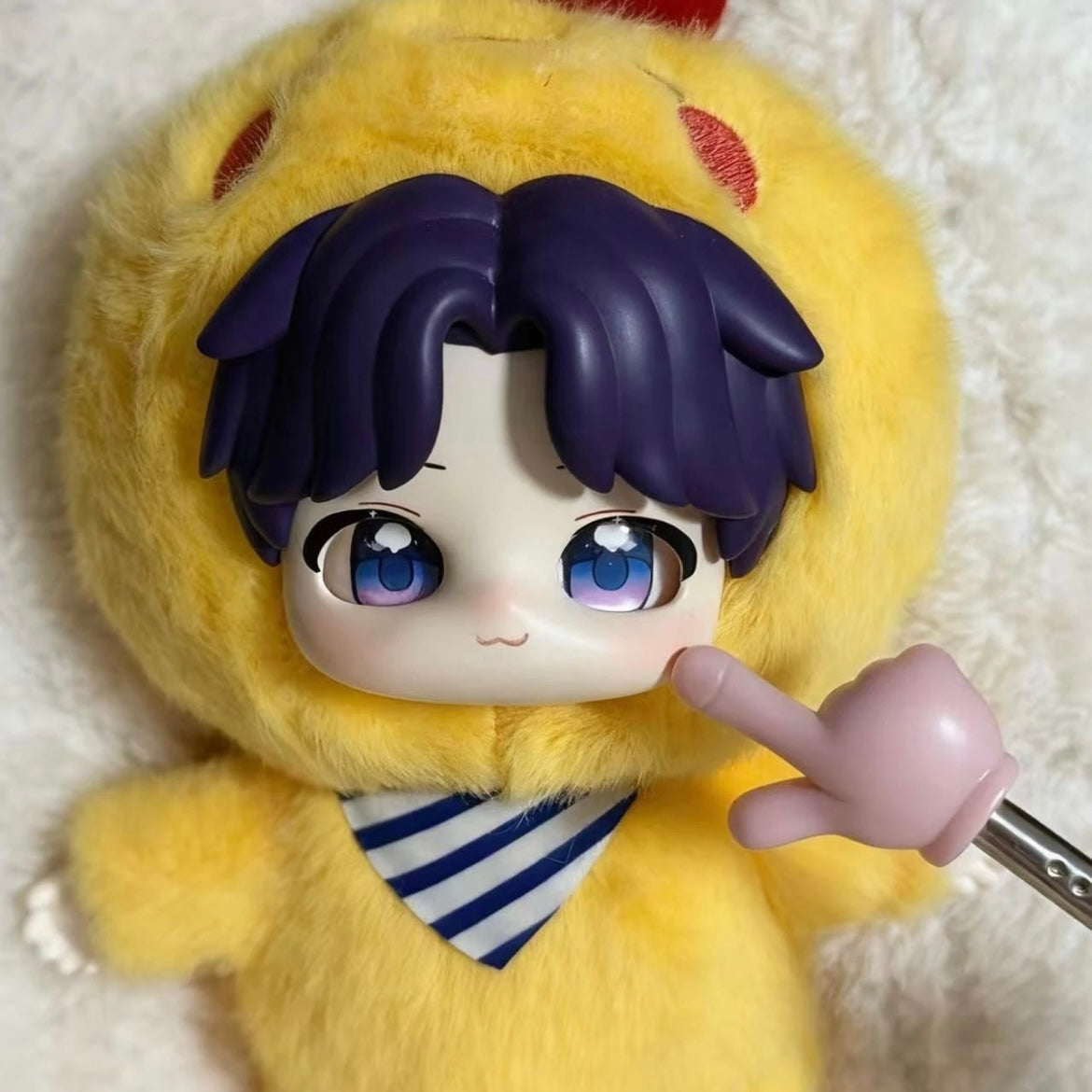 [preorder about 4-5 months LATUTU] LAD Love and Deep Space Amine Plush Keychain Pandant Series Confirmed Design whole set 5pcs plush Ornament Gift Collection Sylus, Zayane, Rafayel, Xavier, Caleb