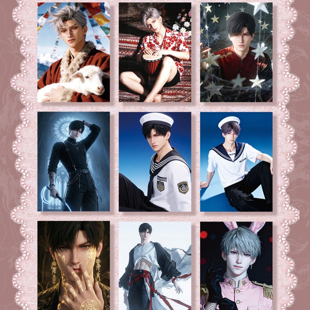 [CHENMI] Love and Deep Space LAD Amine Paper Card AB Case Graduated CCG Collection Trading Series Paper whole box 1SET 200bags 1bag 1pc Cards Ornament Gift Collection Sylus, Zayne, Rafayel, Xavier, Caleb