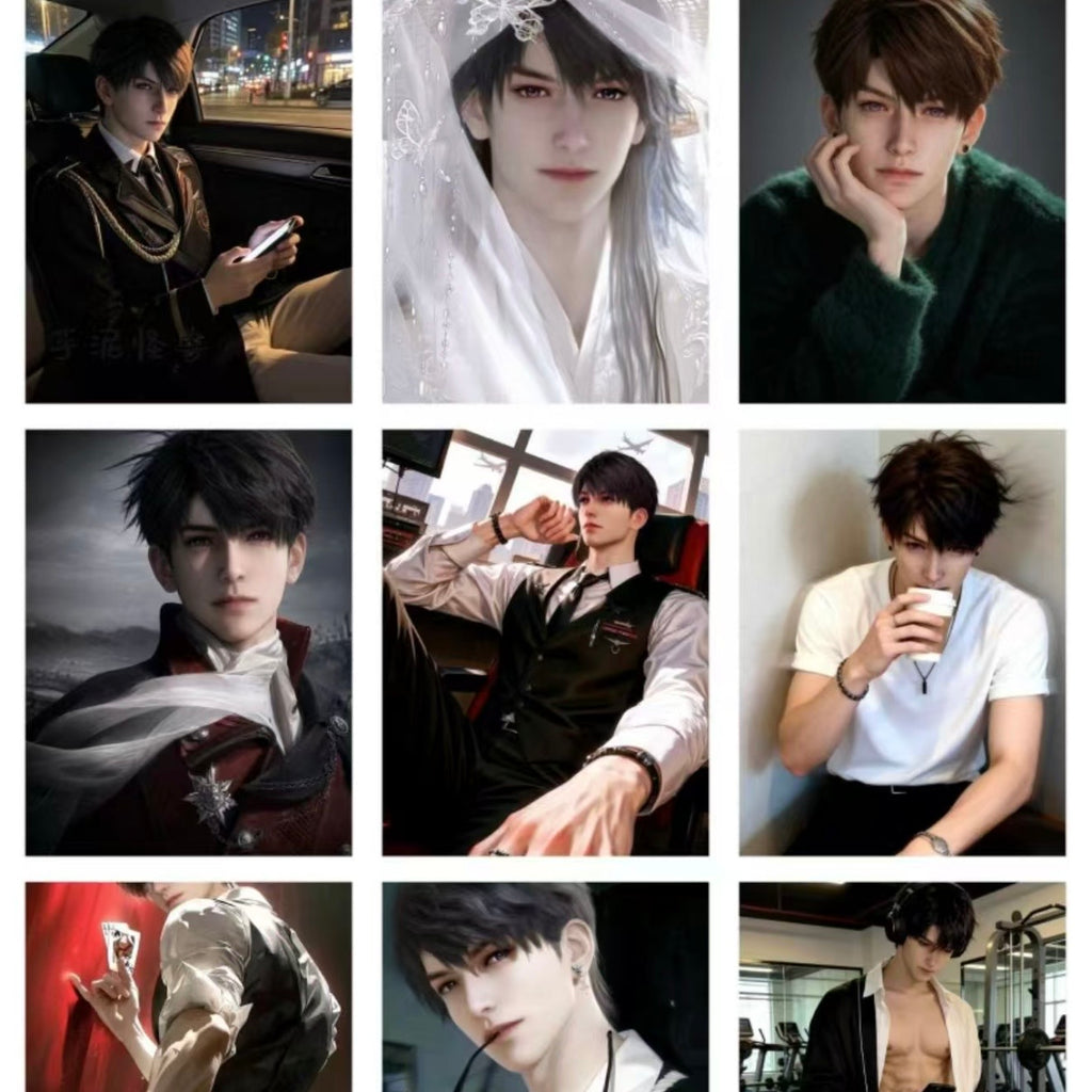 [CHENLUN V2] Love and Deep Space LAD Amine Paper Card CCG Collection Trading Series Paper whole box 1SET 160bags 1bag 1pc Cards Ornament Gift Collection Sylus, Zayne, Rafayel, Xavier, Caleb