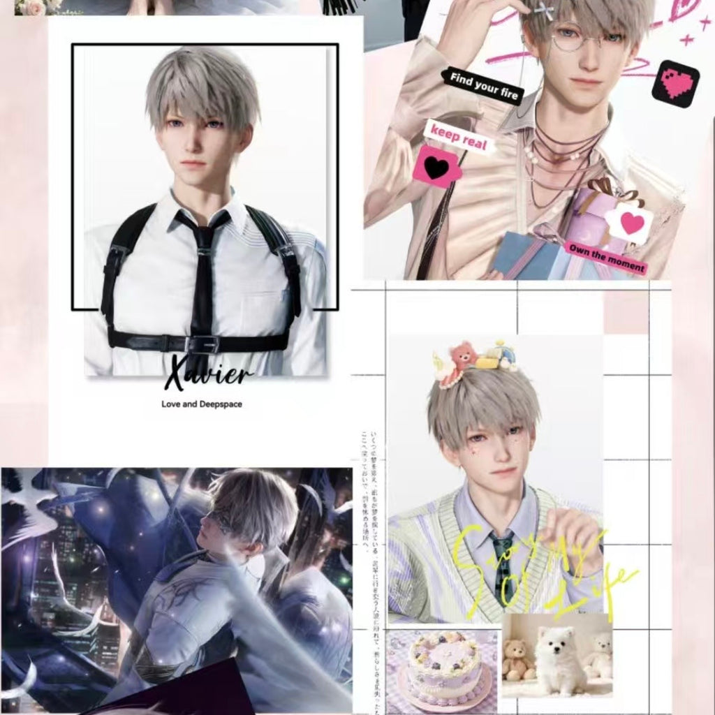 [ENXI] Love and Deep Space LAD Amine Paper Card CCG Collection Trading Series Paper whole box 1SET 200bags 1bag 1pc Cards Ornament Gift Collection Sylus, Zayne, Rafayel, Xavier, Calee