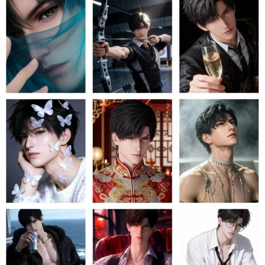 [CHENLUN V2] Love and Deep Space LAD Amine Paper Card CCG Collection Trading Series Paper whole box 1SET 160bags 1bag 1pc Cards Ornament Gift Collection Sylus, Zayne, Rafayel, Xavier, Caleb