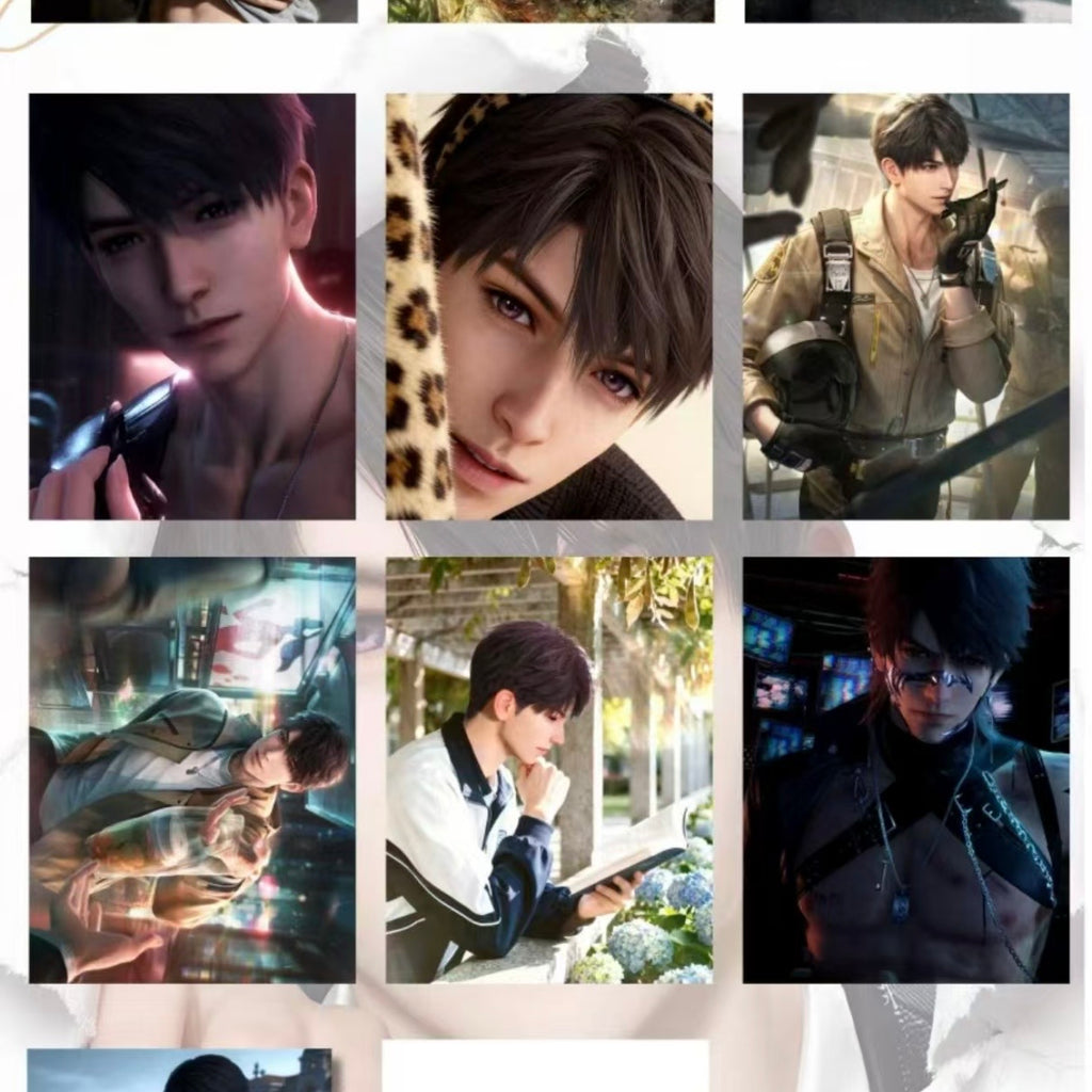 [CHENLUN V2] Love and Deep Space LAD Amine Paper Card CCG Collection Trading Series Paper whole box 1SET 160bags 1bag 1pc Cards Ornament Gift Collection Sylus, Zayne, Rafayel, Xavier, Caleb