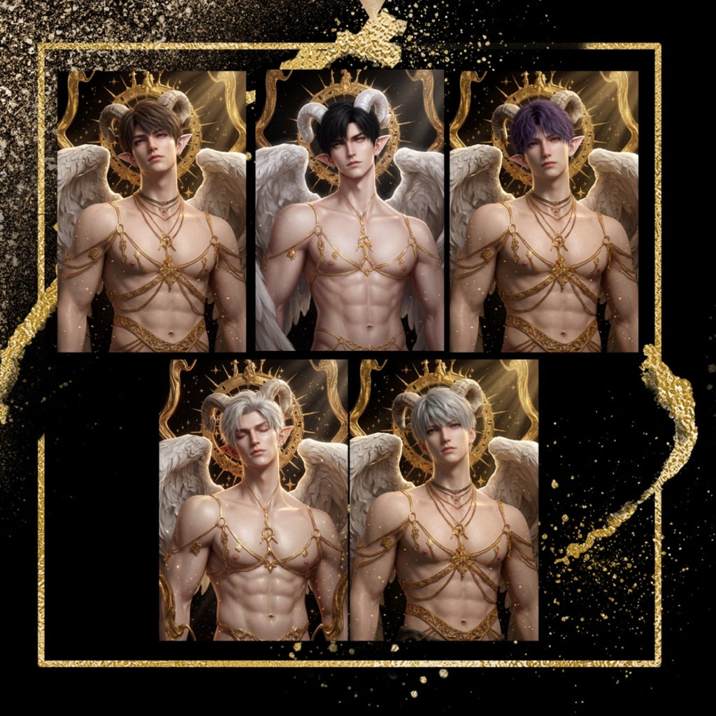 [RAOYI] Love and Deep Space LAD Amine Paper Card CCG Collection Trading Series Paper whole box 1SET 200bags 1bag 2pc Cards Ornament Gift Collection Sylus, Zayne, Rafayel, Xavier, Caleb