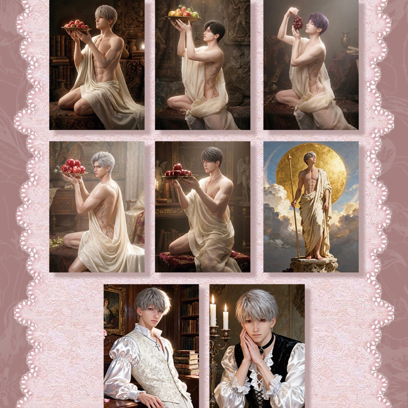 [CHENMI] Love and Deep Space LAD Amine Paper Card AB Case Graduated CCG Collection Trading Series Paper whole box 1SET 200bags 1bag 1pc Cards Ornament Gift Collection Sylus, Zayne, Rafayel, Xavier, Caleb