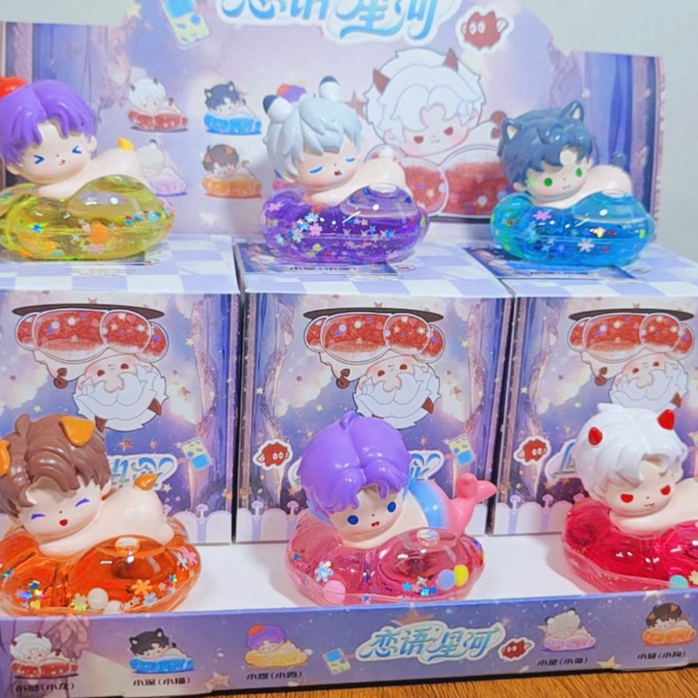 [LAD BLINDBOX] LAD Love and Deep Space Amine Doll Series Blindbox Blind Box whole box 6pcs 1box 1 Doll Ornament Gift Collection Sylus, Zayane, Rafayel, Xavier, Caleb